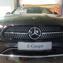 Mercedes-Benz E 450 4matic coupé with AMG line