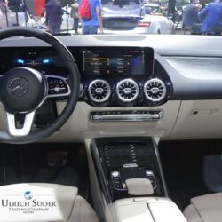 Mercedes B-Class with MBUX system